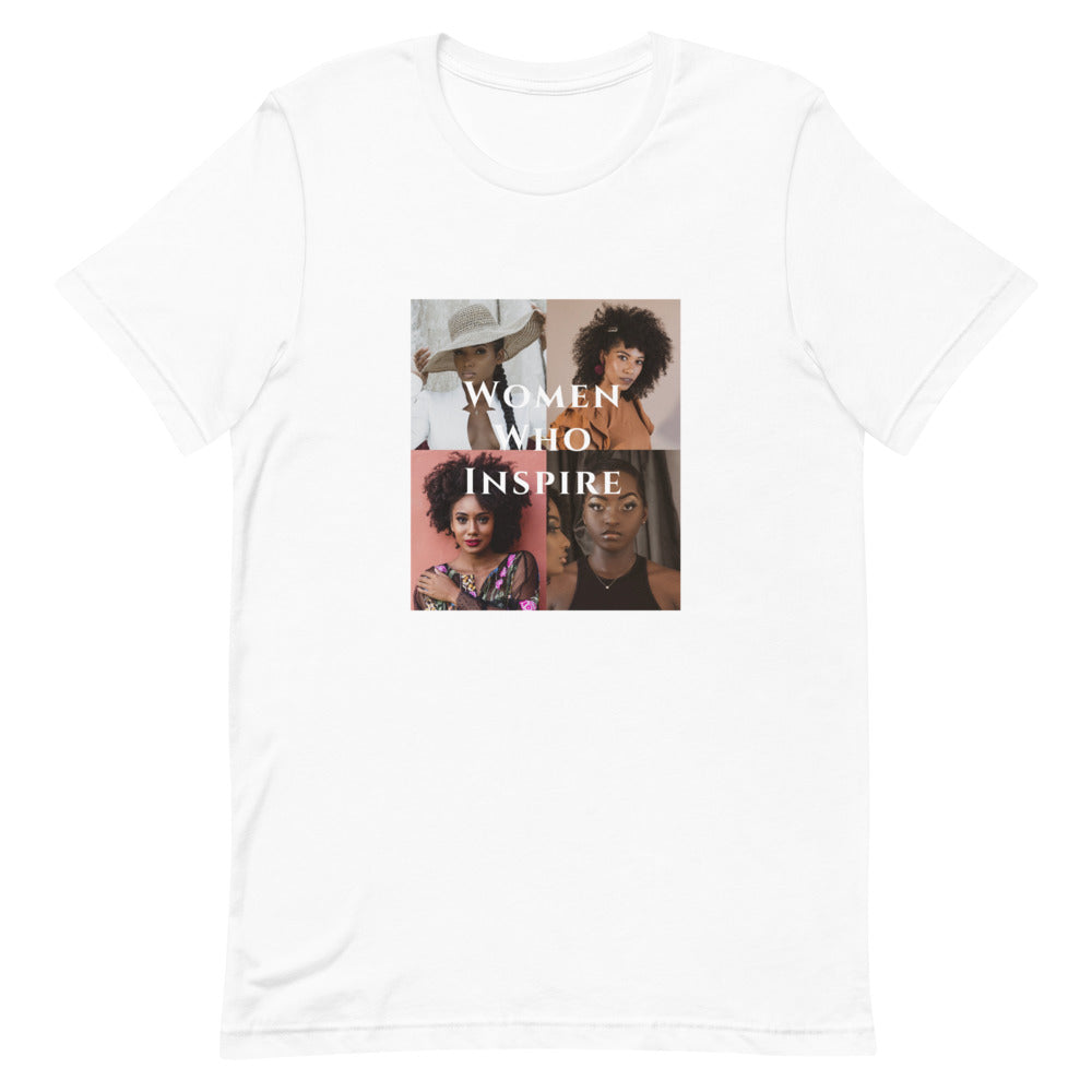 "WOMEN WHO INSPIRE" Black Queens T-Shirt