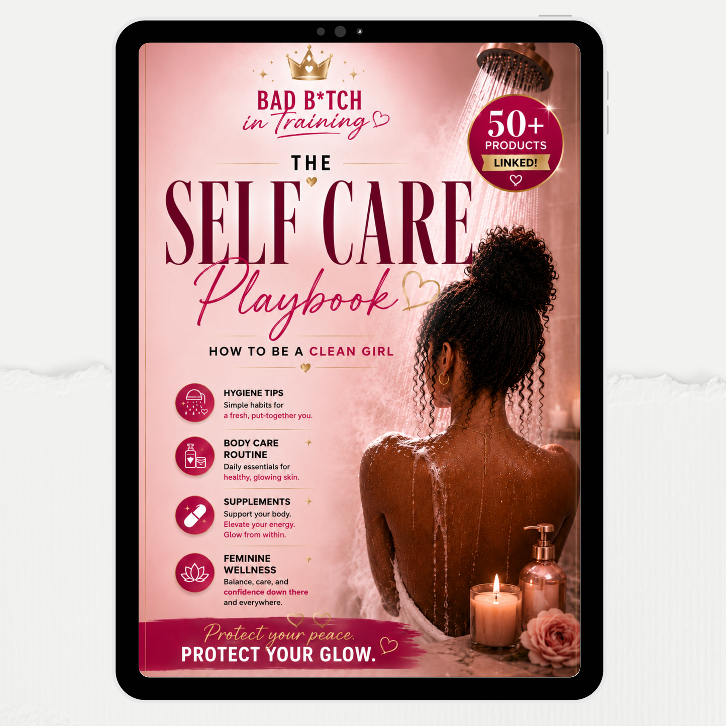 Bad B*tch In Training: The Self-Care Play Book (Ebook)