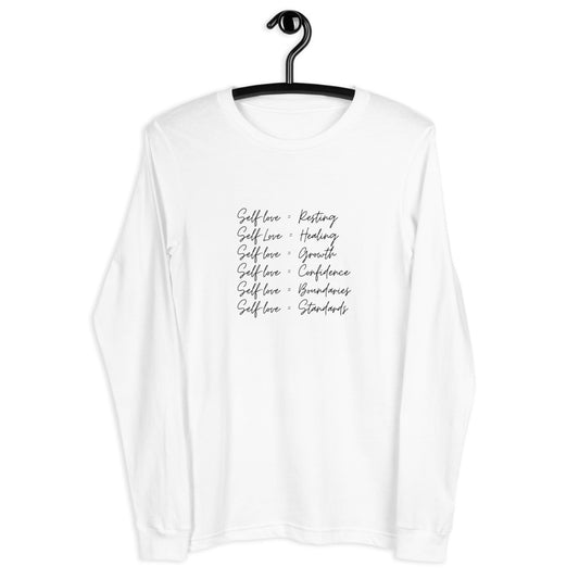 "SELF-LOVE" Women's Long Sleeve T-Shirt